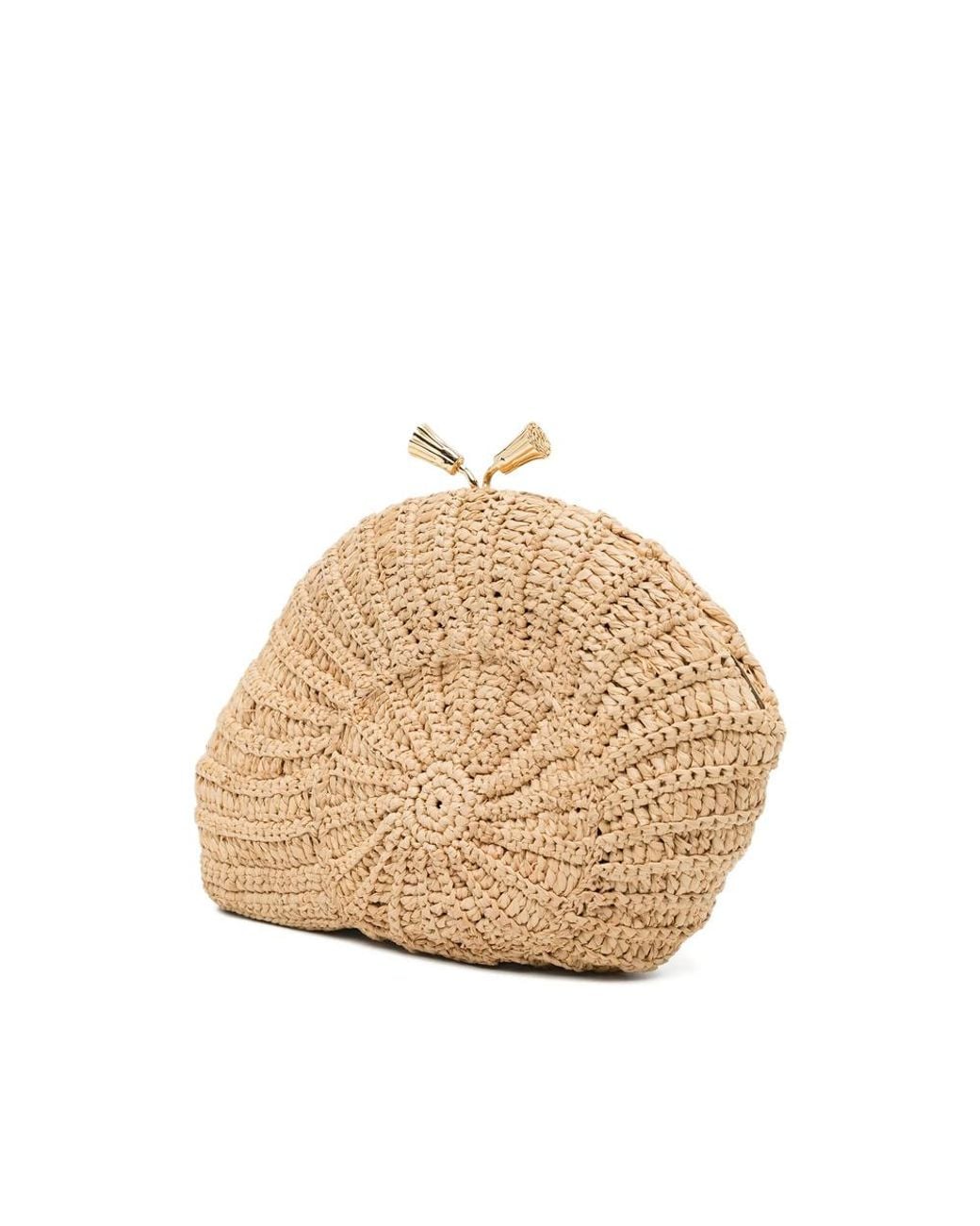 Anya Hindmarch Natural Woven Shoulder Bag