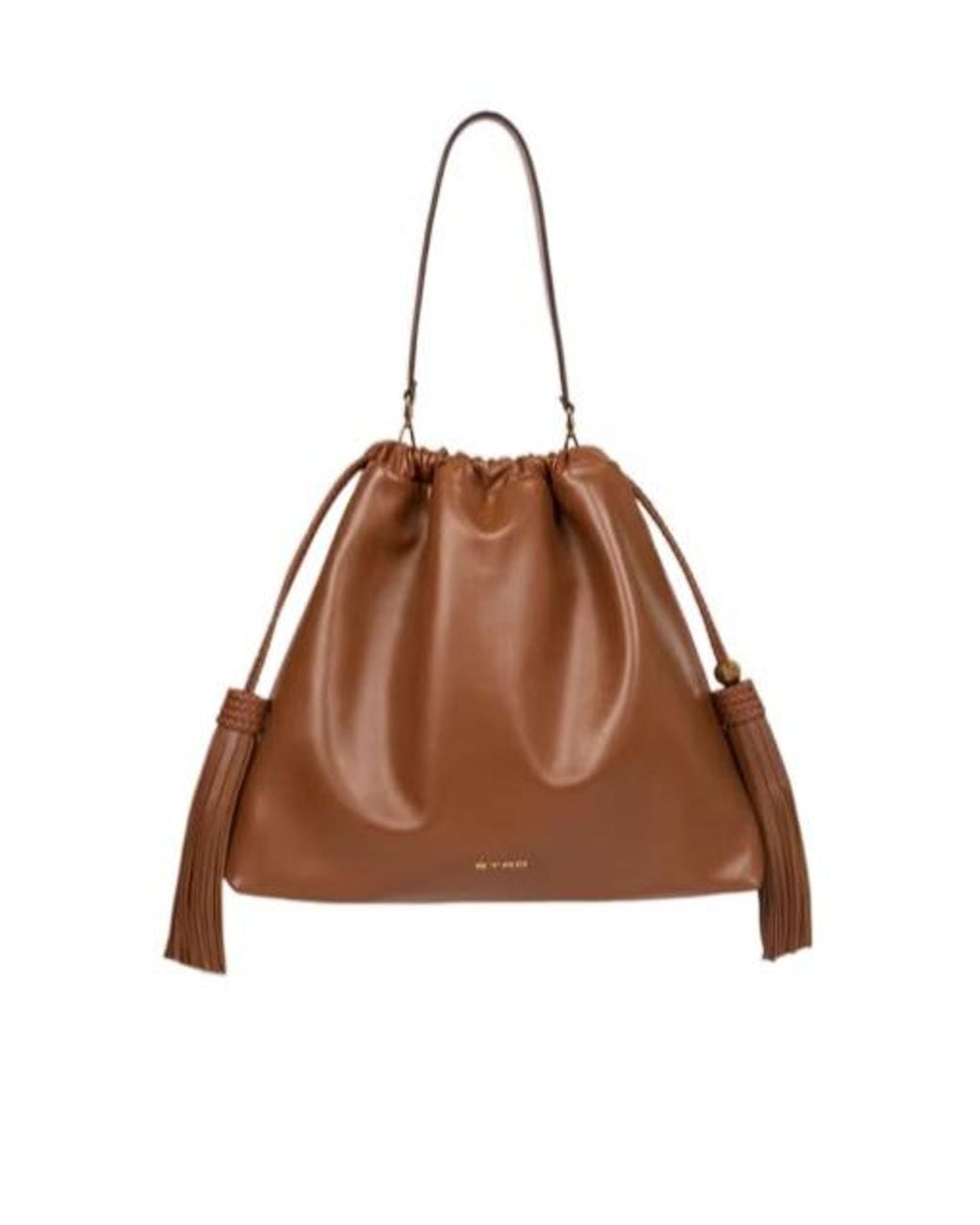 Etro Brown Kalispera Tassel Shoulder Bag