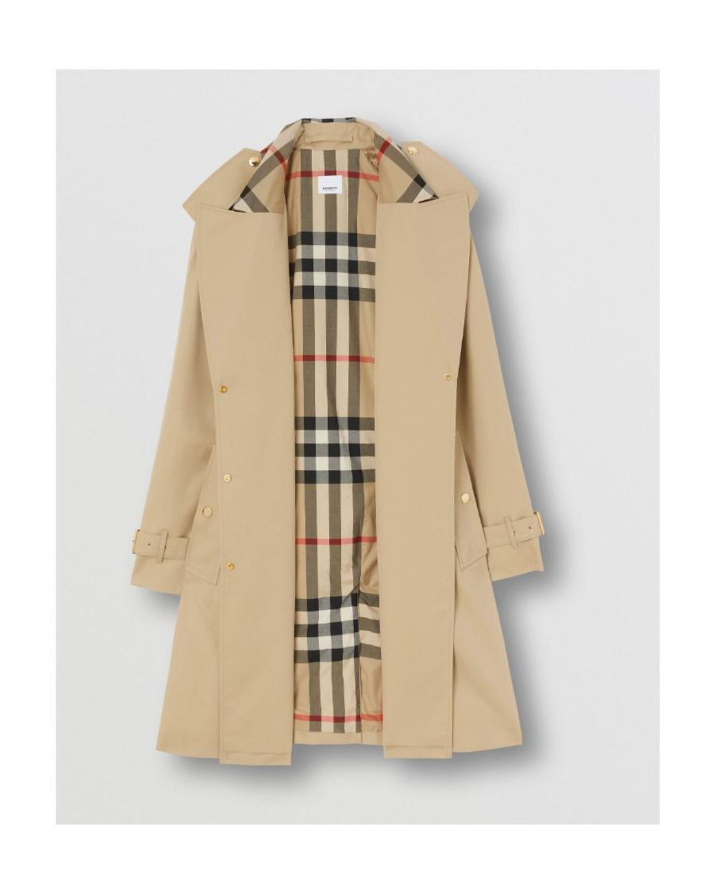 Burberry Natural Waterloo Trench Coat