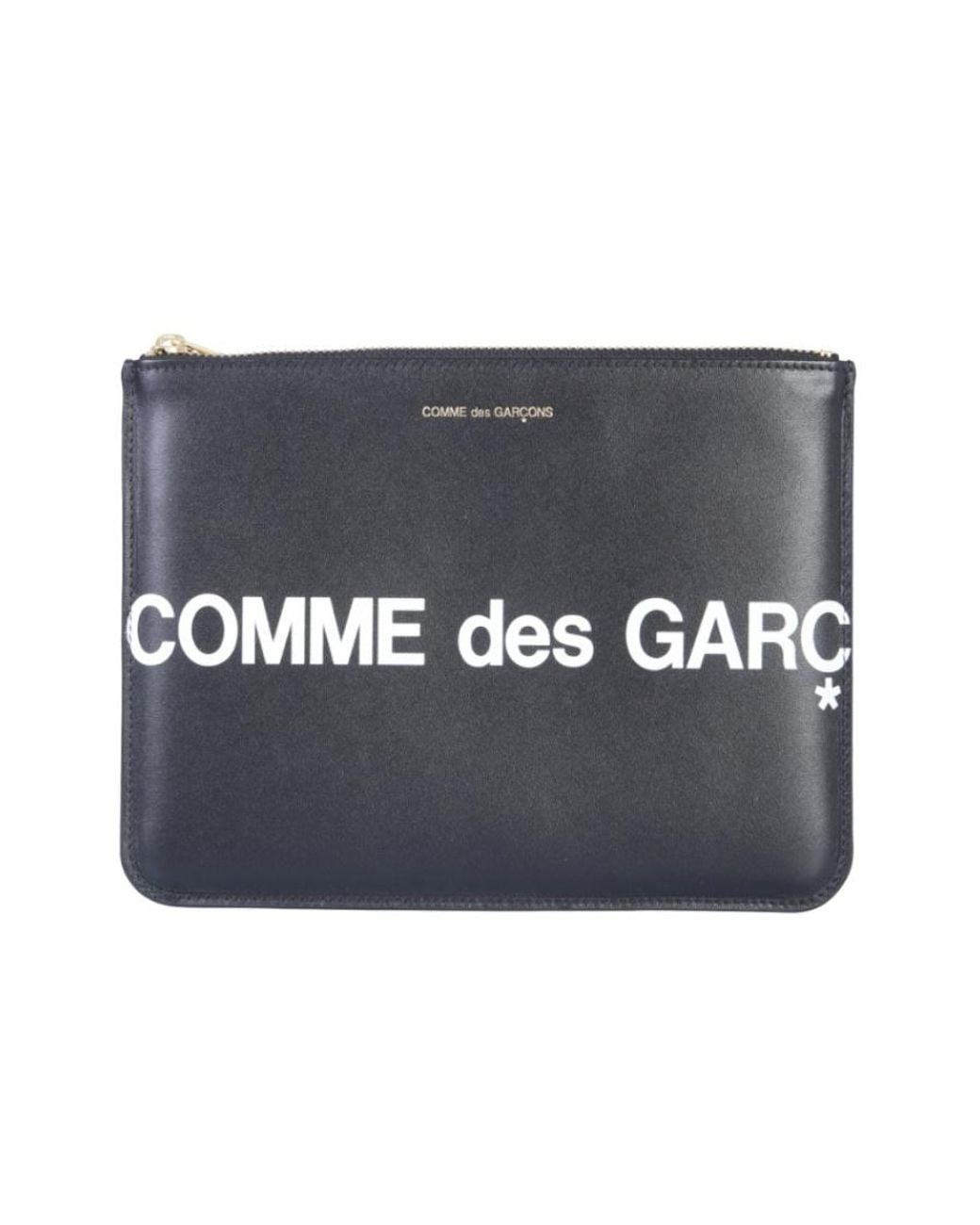 Comme des Garçons Gray Classic Logo Wallet for men