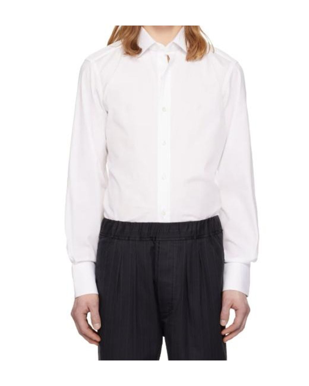 Tom Ford White Logo Shirt for men