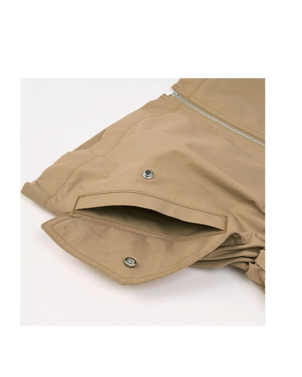 Burberry Natural Long-Sleeved Casual Jacket