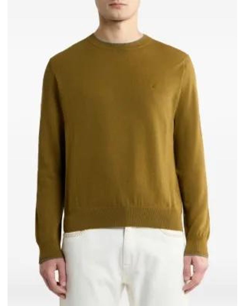 Etro Green Pegaso-Embroidered Jumper for men