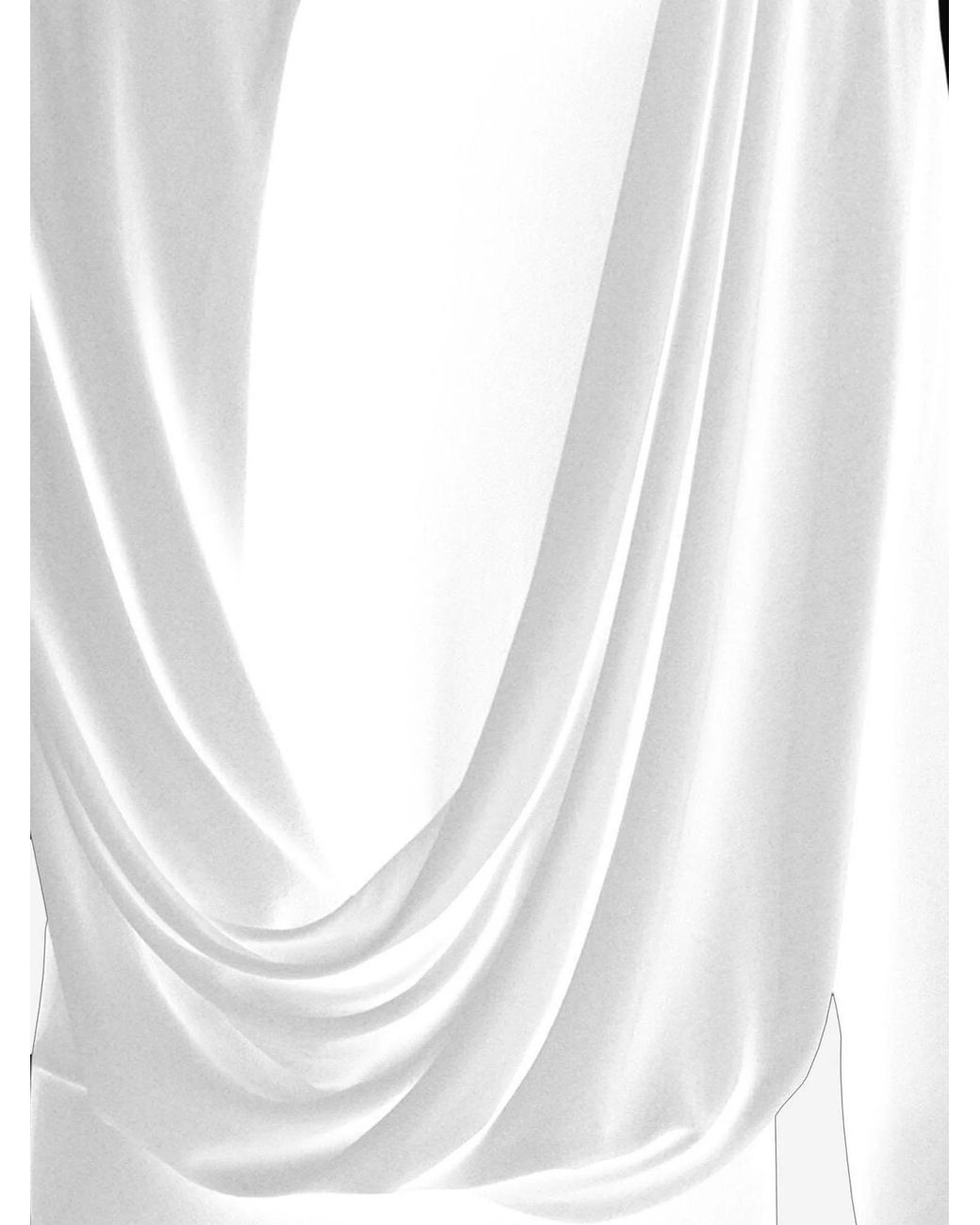 Jacquemus White The Mistral Short-Sleeve Dress