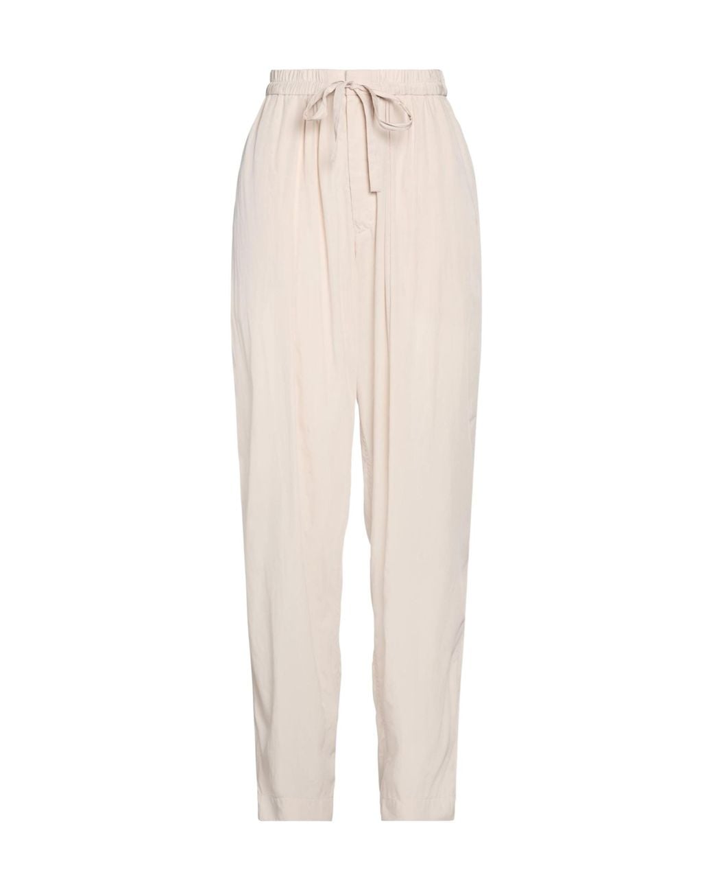 Isabel Marant White Simple And Form-Fitting Long Pants