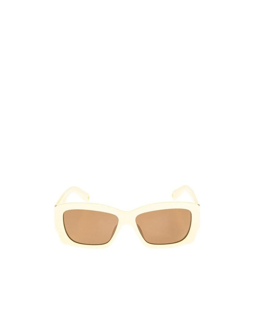 Jacquemus Natural Rectangle Frame Sunglasses for men