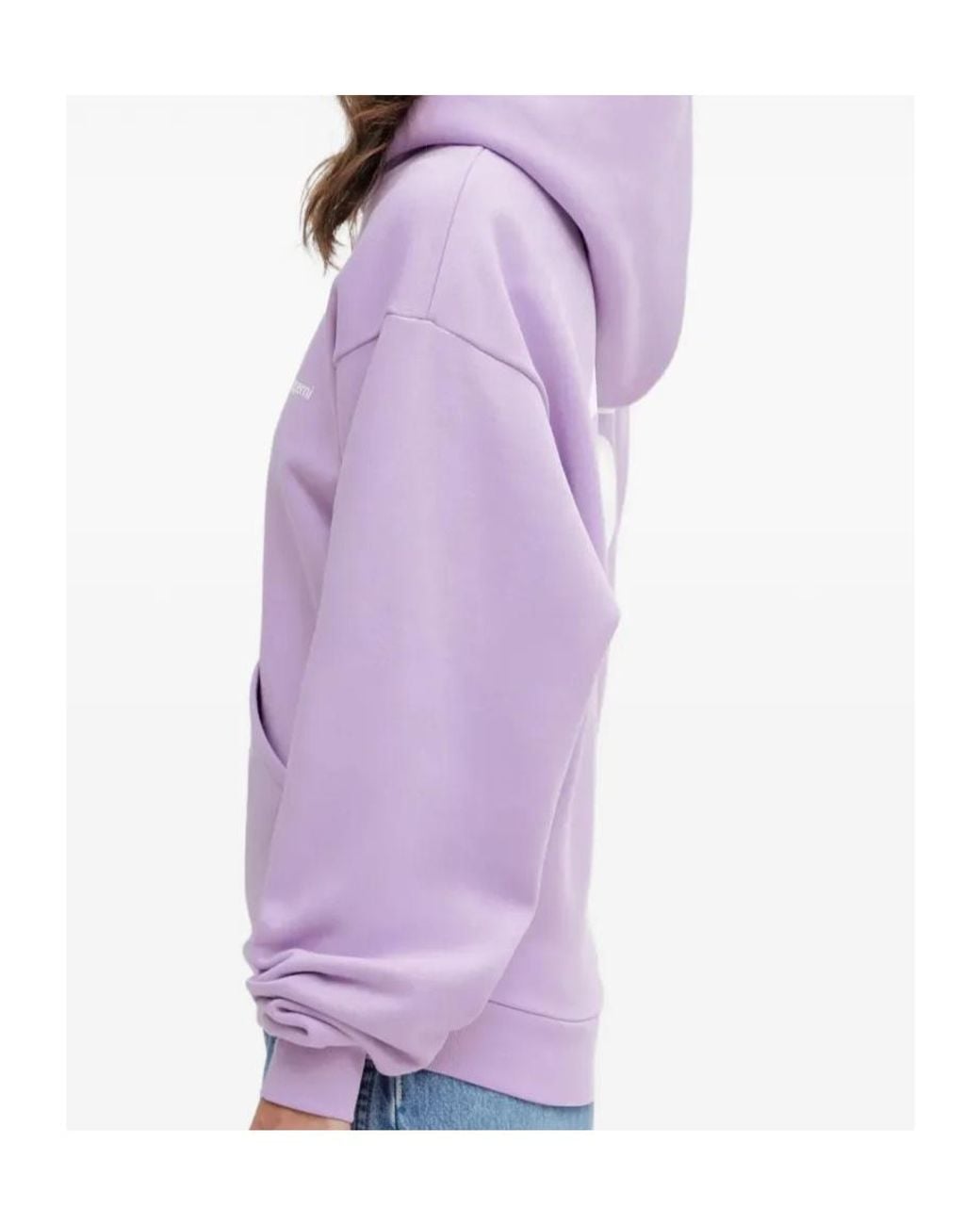 Coperni Purple Hooded Pouch Top