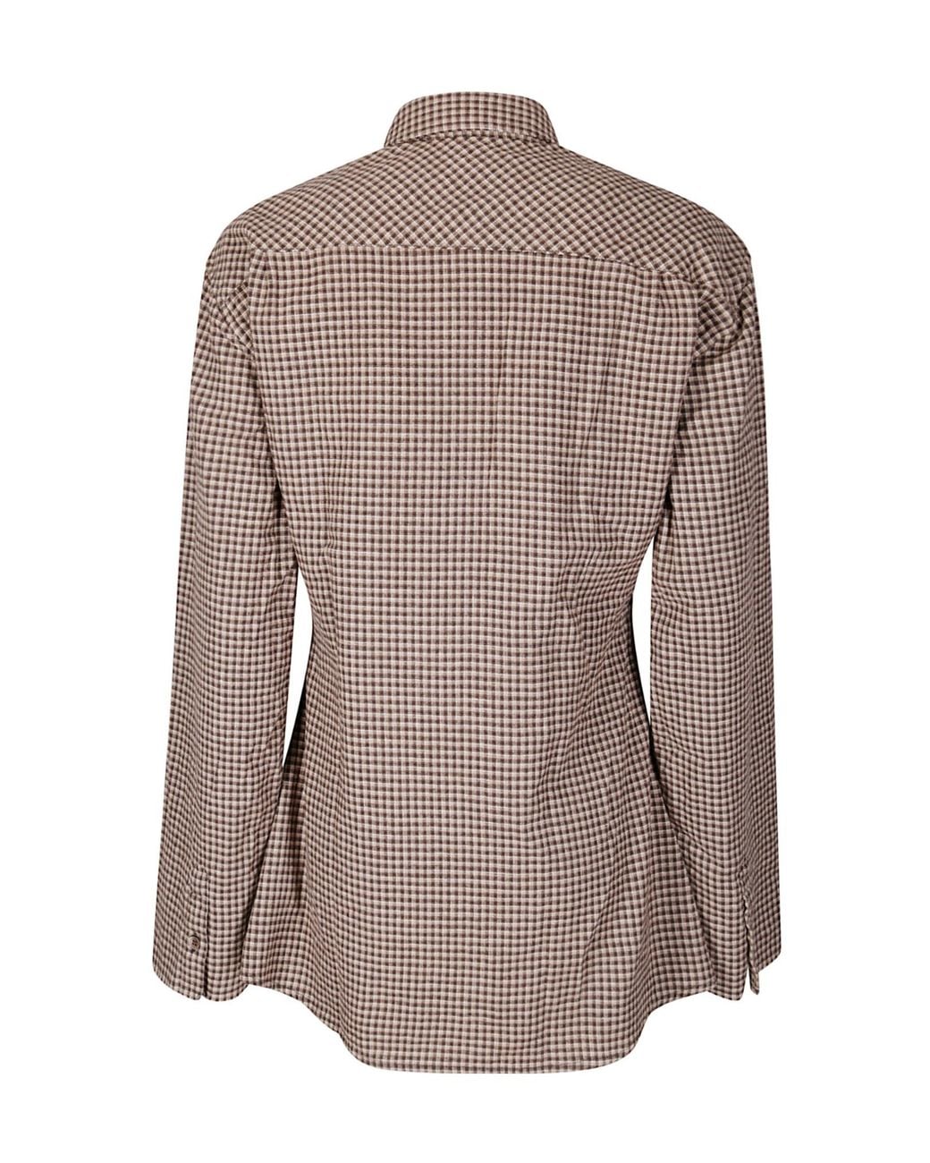 Our Legacy Brown Daisy Shirt