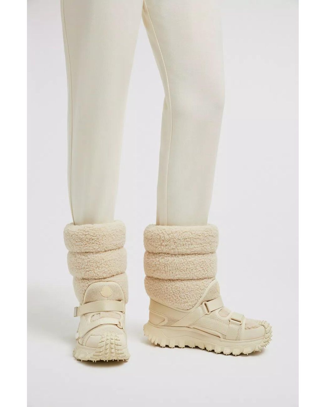 Moncler Natural Trailgrip Chalet Boots