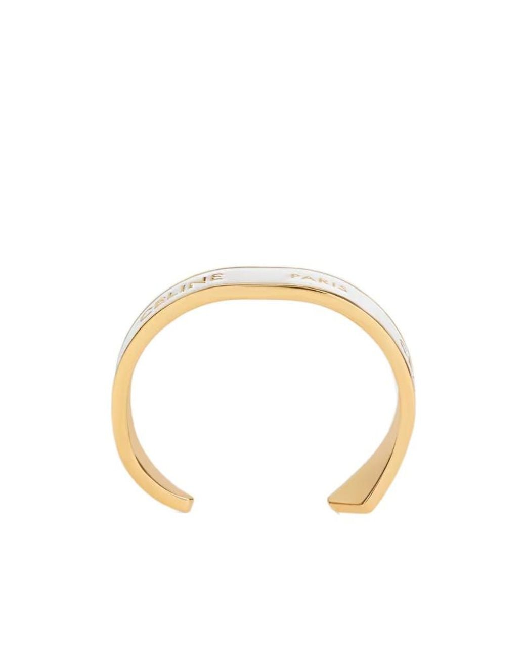 Céline Metallic Ribbon Small Cuff