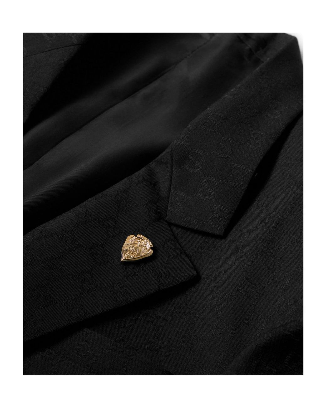 Gucci Black Single-Breasted Blazer for men