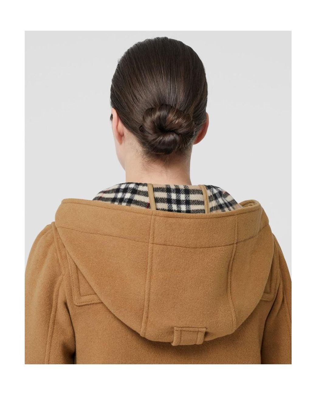 Burberry Natural Wool-Blended Coat
