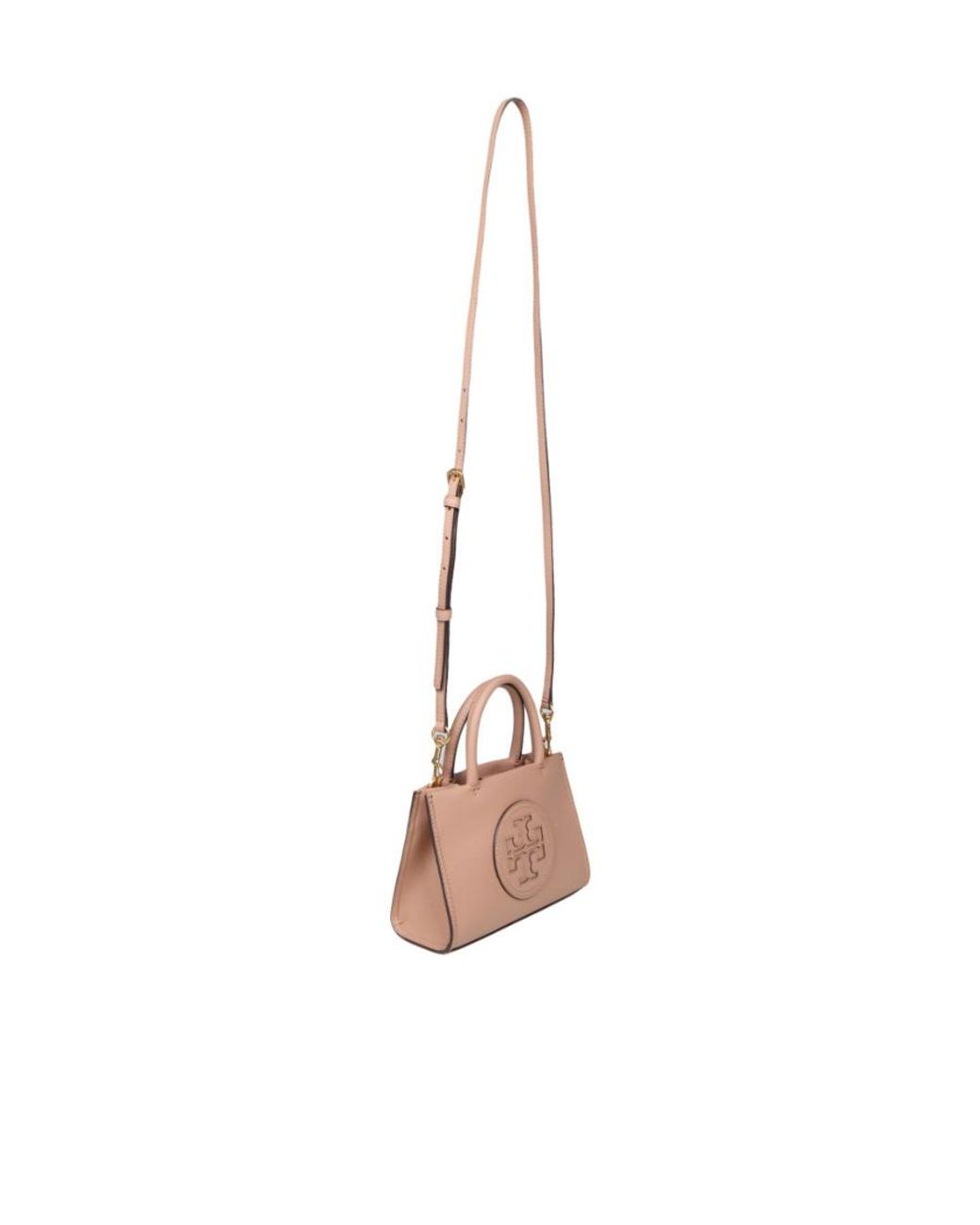 Tory Burch Pink Ella Bio Mini Top Handle Bag
