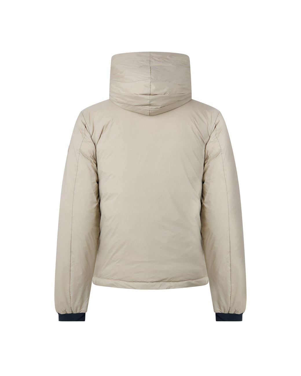 Canada Goose Natural Lodge Down 750-Fill Dwr Wind Resistant Hooded Short Puffer Jacket for men