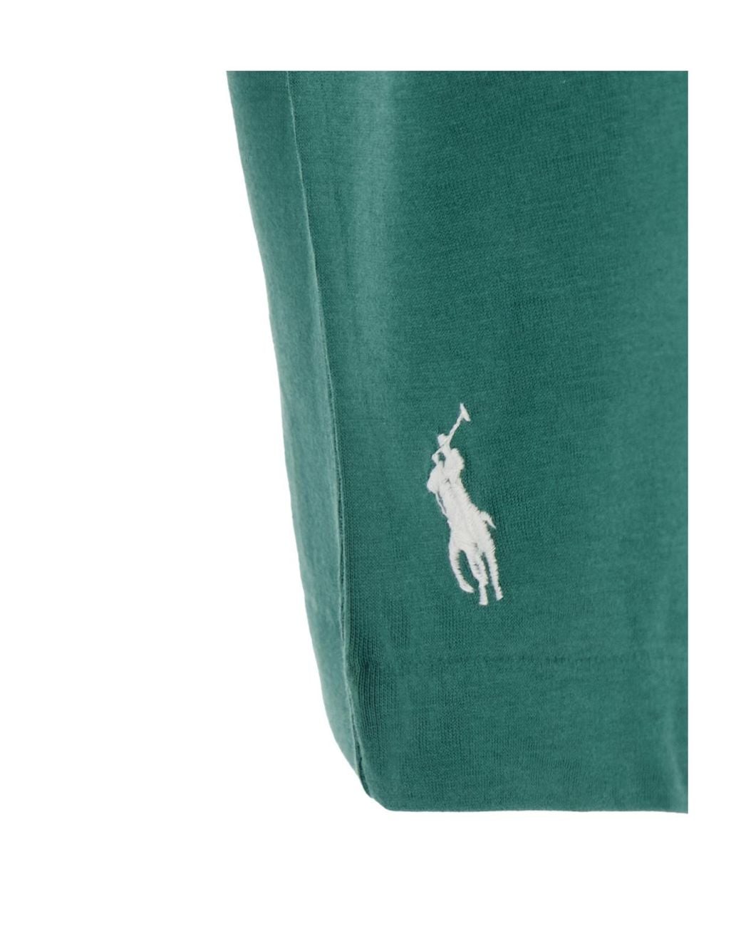 Polo Ralph Lauren Green Short Sleeve Crewneck T-Shirt for men