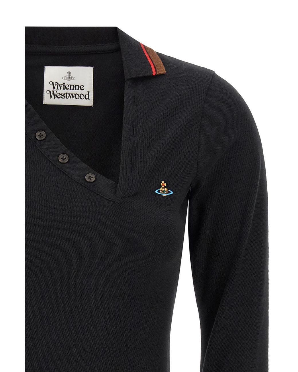 Vivienne Westwood Black Glory Polo Shirt