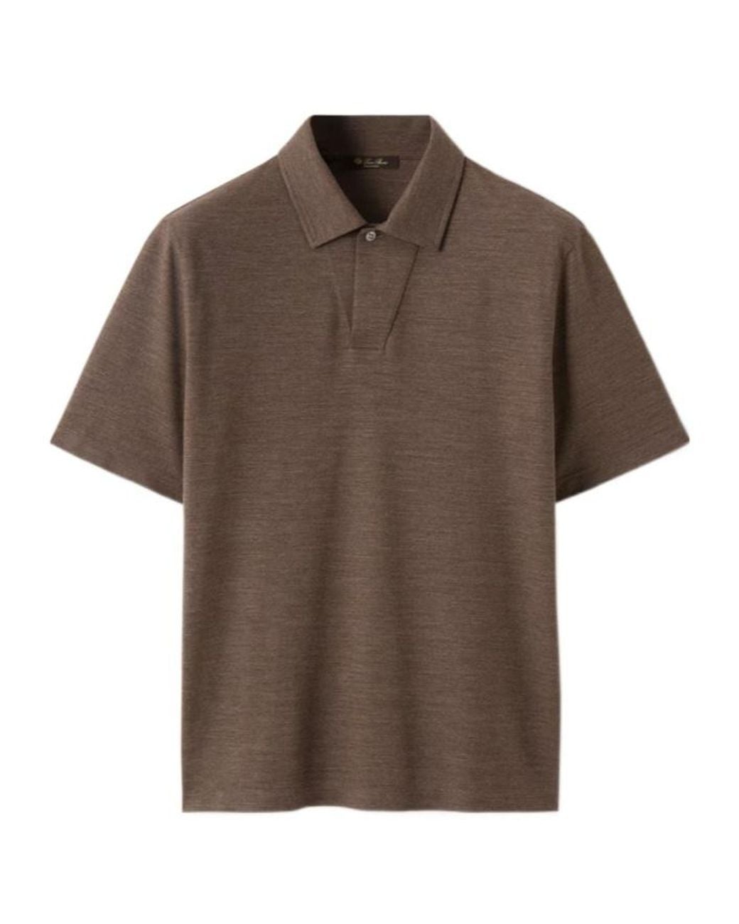 Loro Piana Brown Colmegna Polo Shirt for men