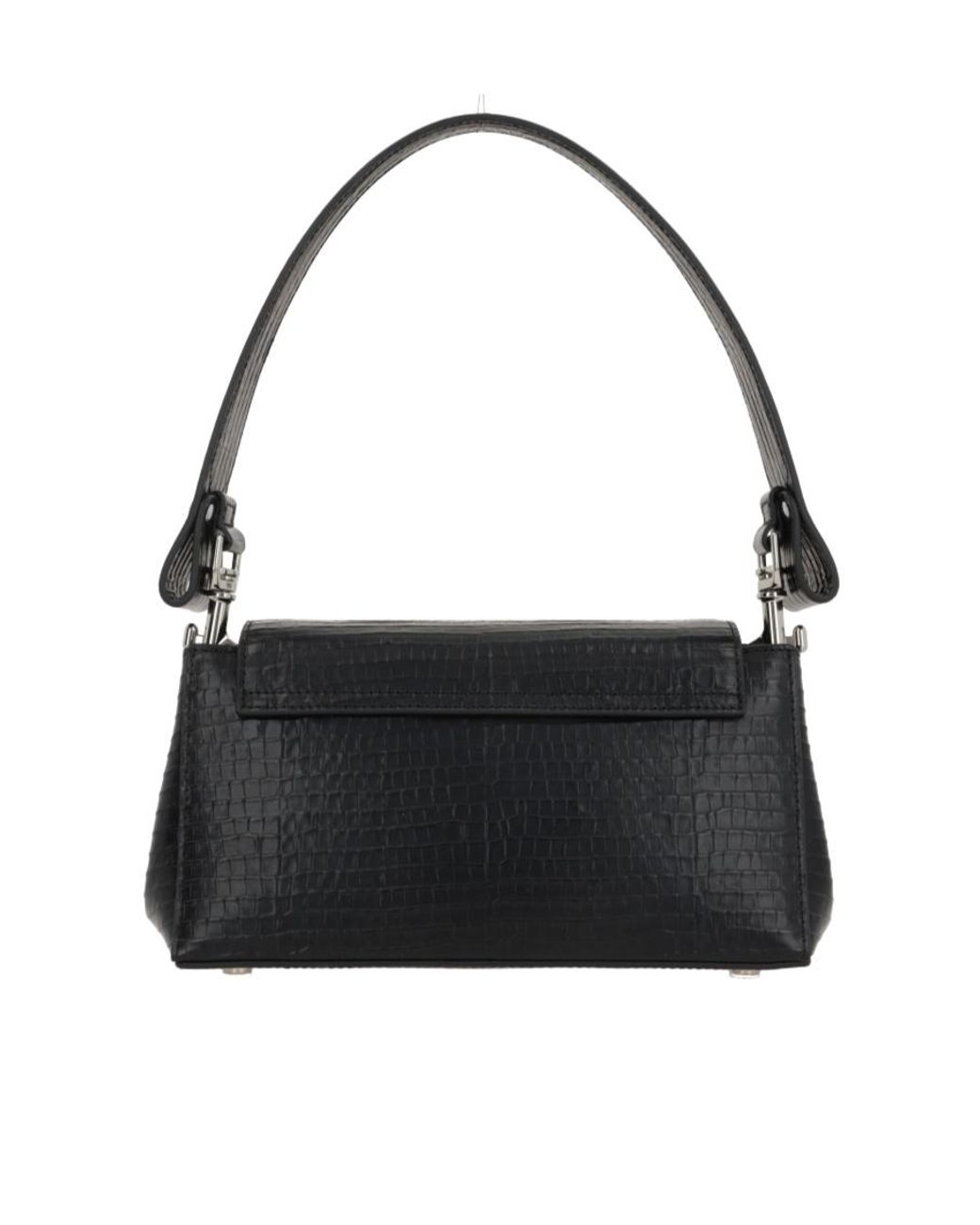 Vivienne Westwood Black Embossed Shoulder Bag