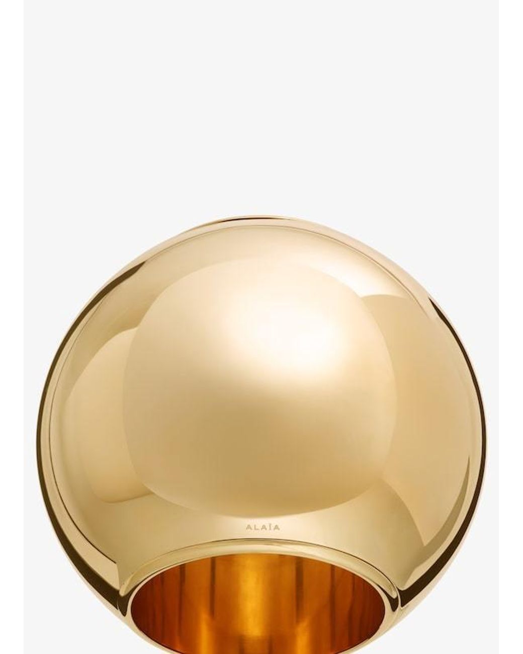 Alaïa Natural Sphere Cuff Bracelet