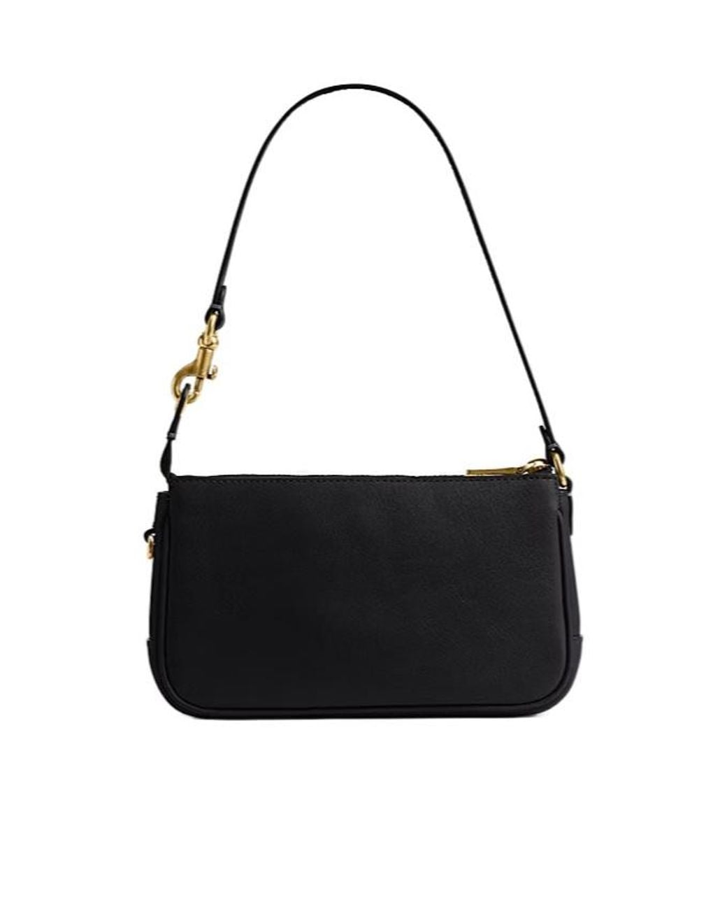 COACH Black Plaza 18 Shoulder Bag