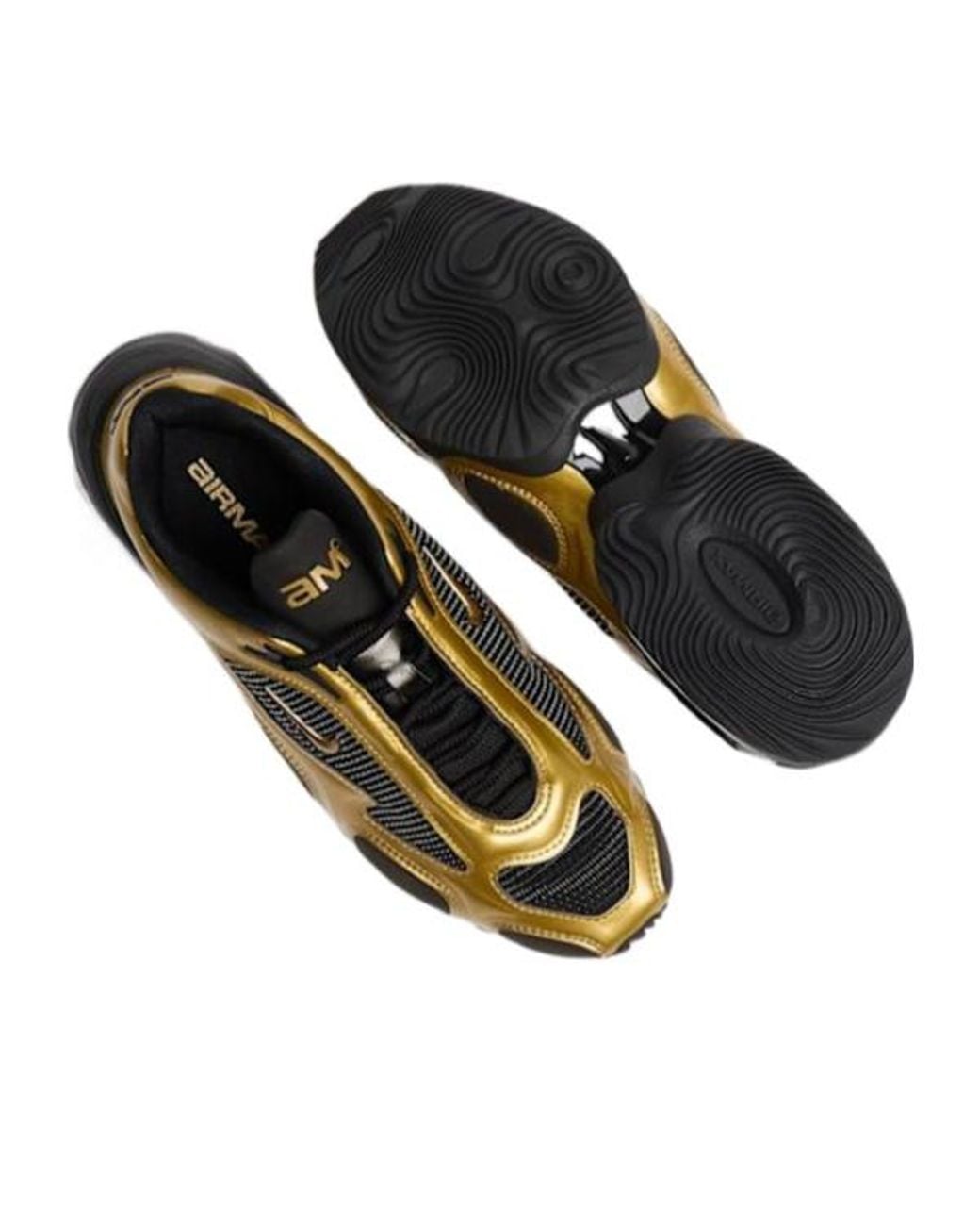 Nike Yellow Laceup Sneakers