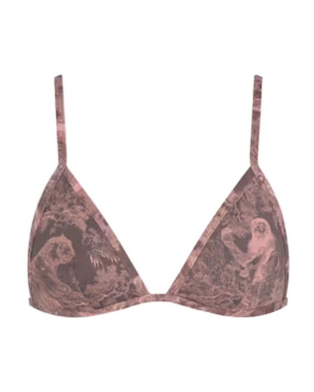Dior Brown Iviera Bikini Top