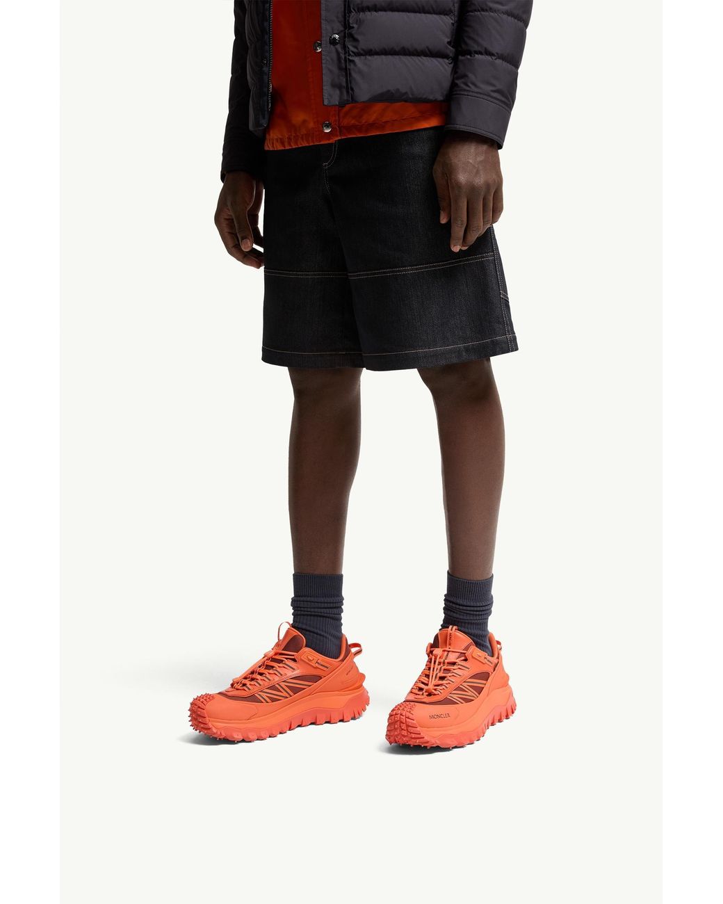 Moncler Orange Moncler Trailgrip Gtx Sneakers for men