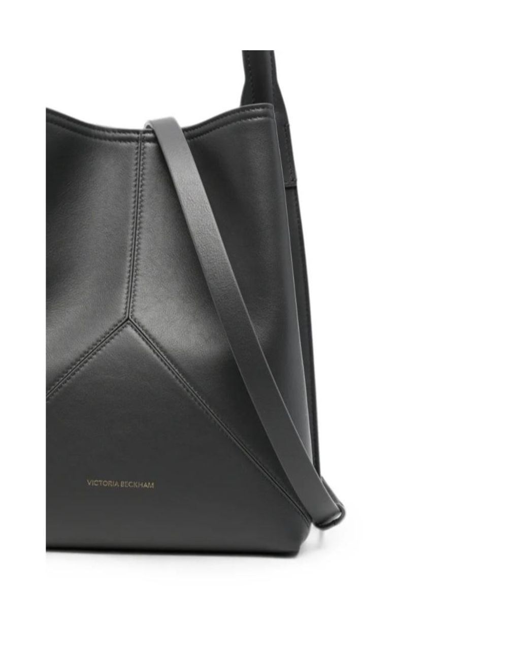Victoria Beckham Black Top-Handle Shoulder Bag