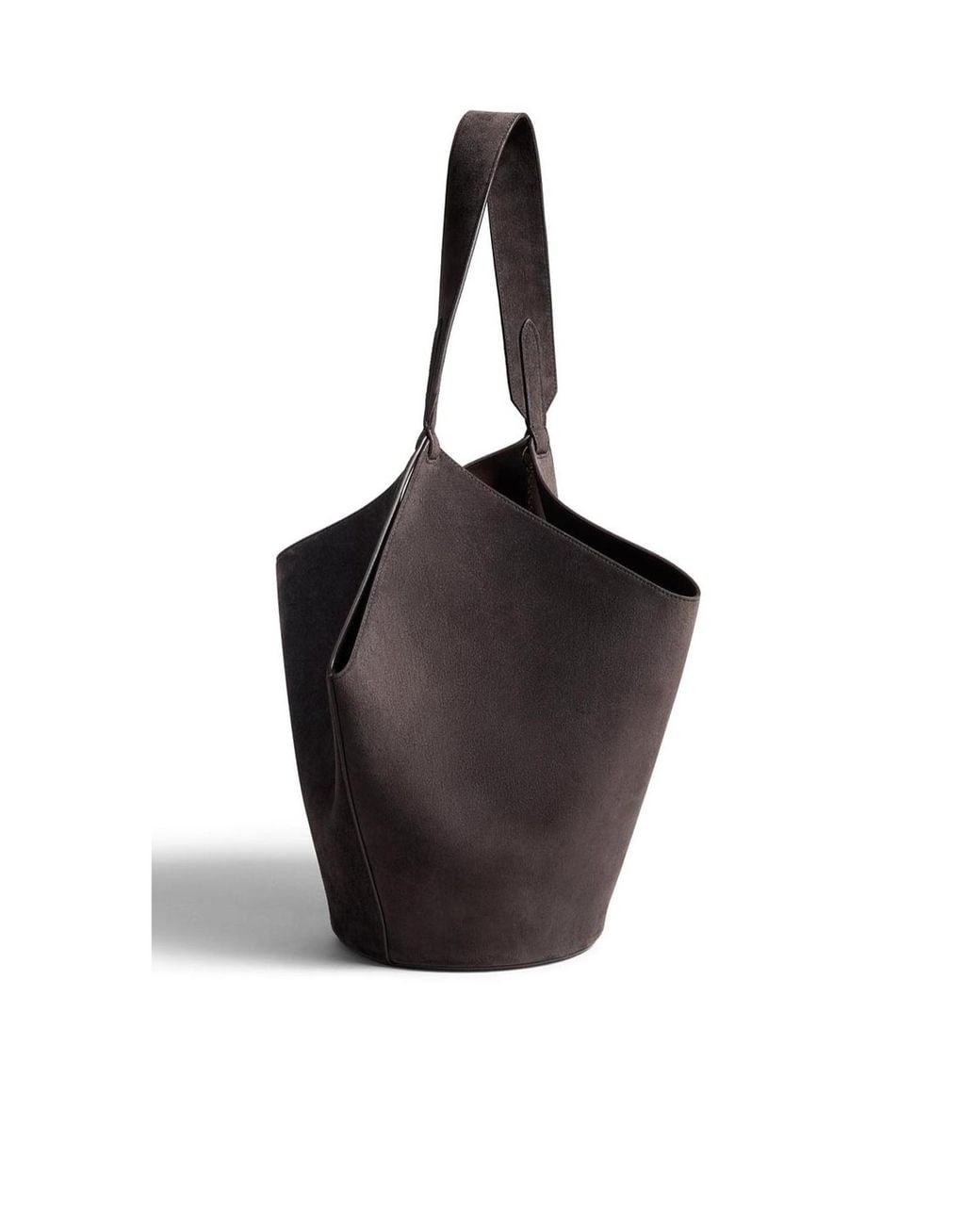 Khaite Black Lotus Small Tote Bag