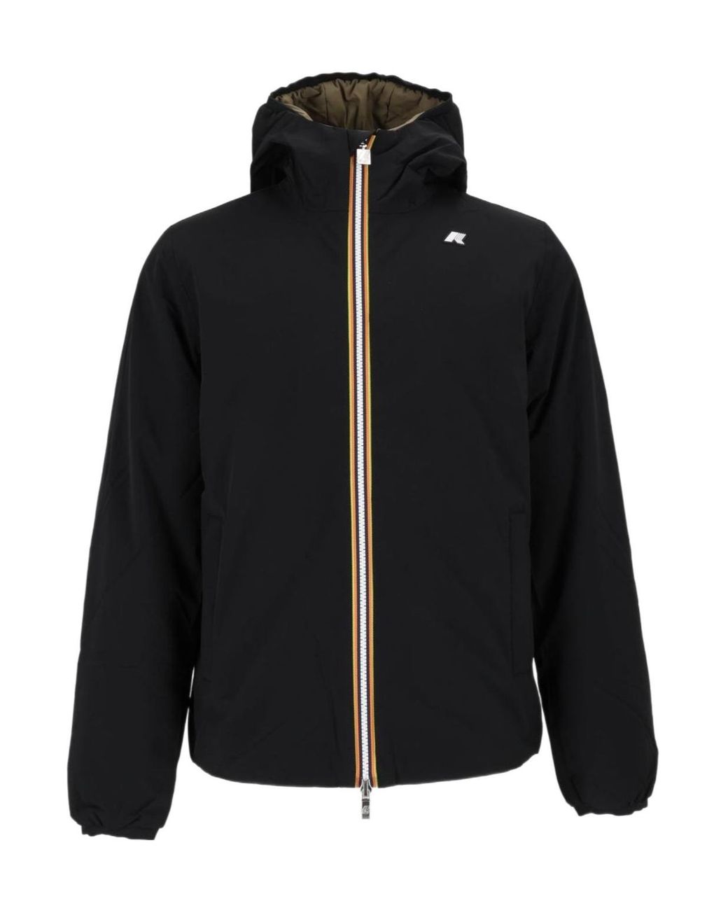 K-Way Black Jack St Warm Reversible Jacket for men