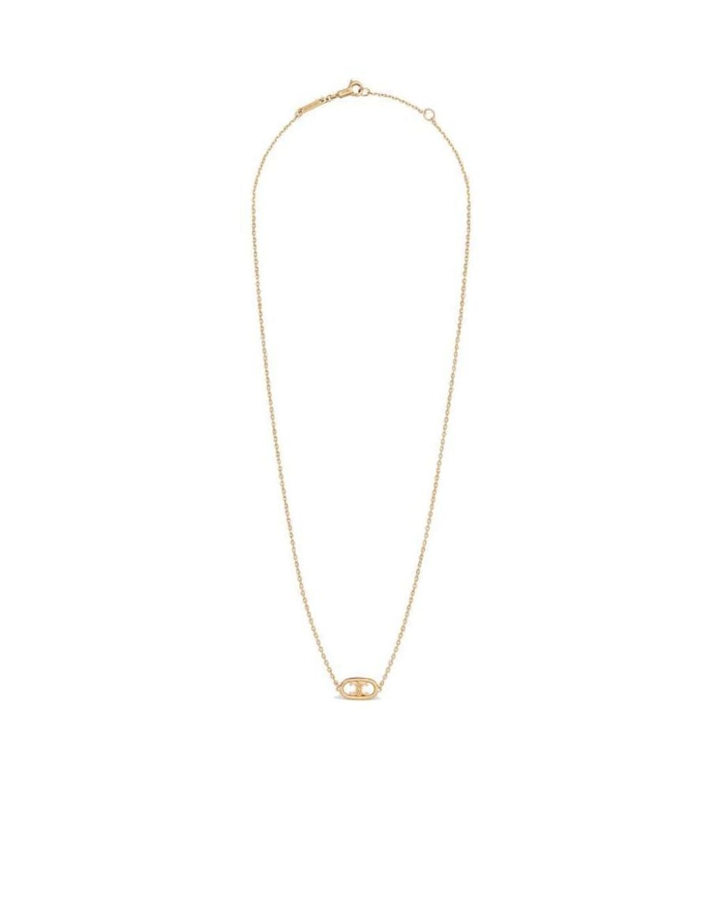 Céline White Maillon Triomphe Necklace