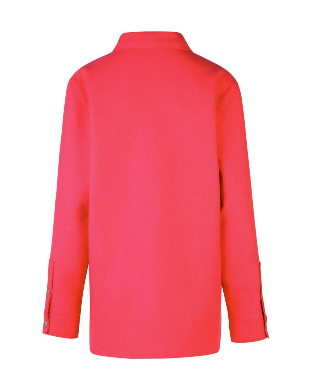 Moschino Pink Jeans Oversized Button-Up Knitted Shirt