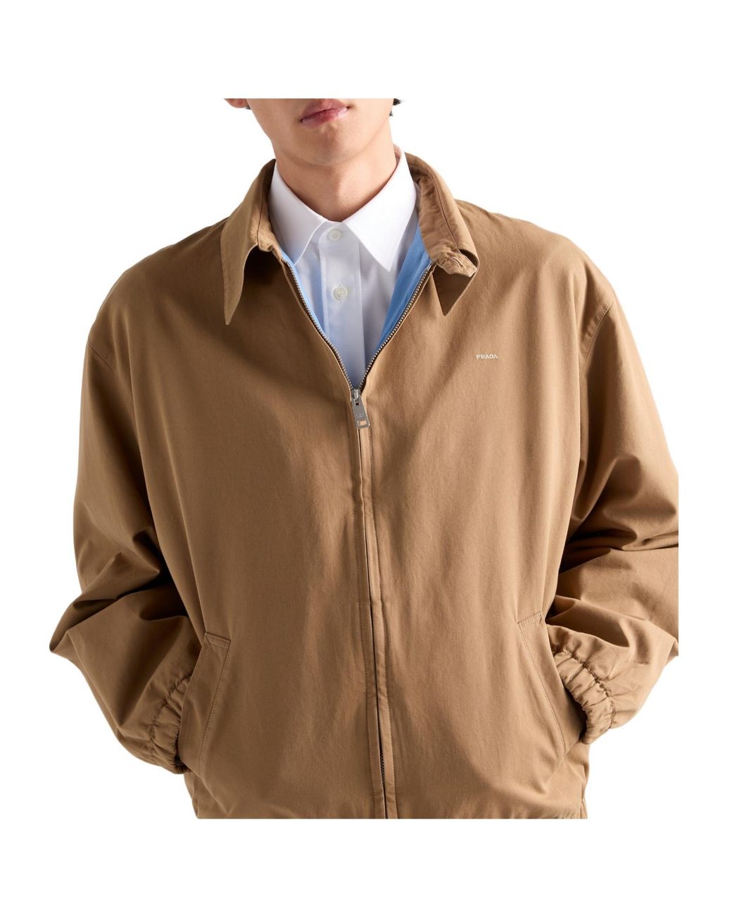 Prada Natural Cotton Jacket for men