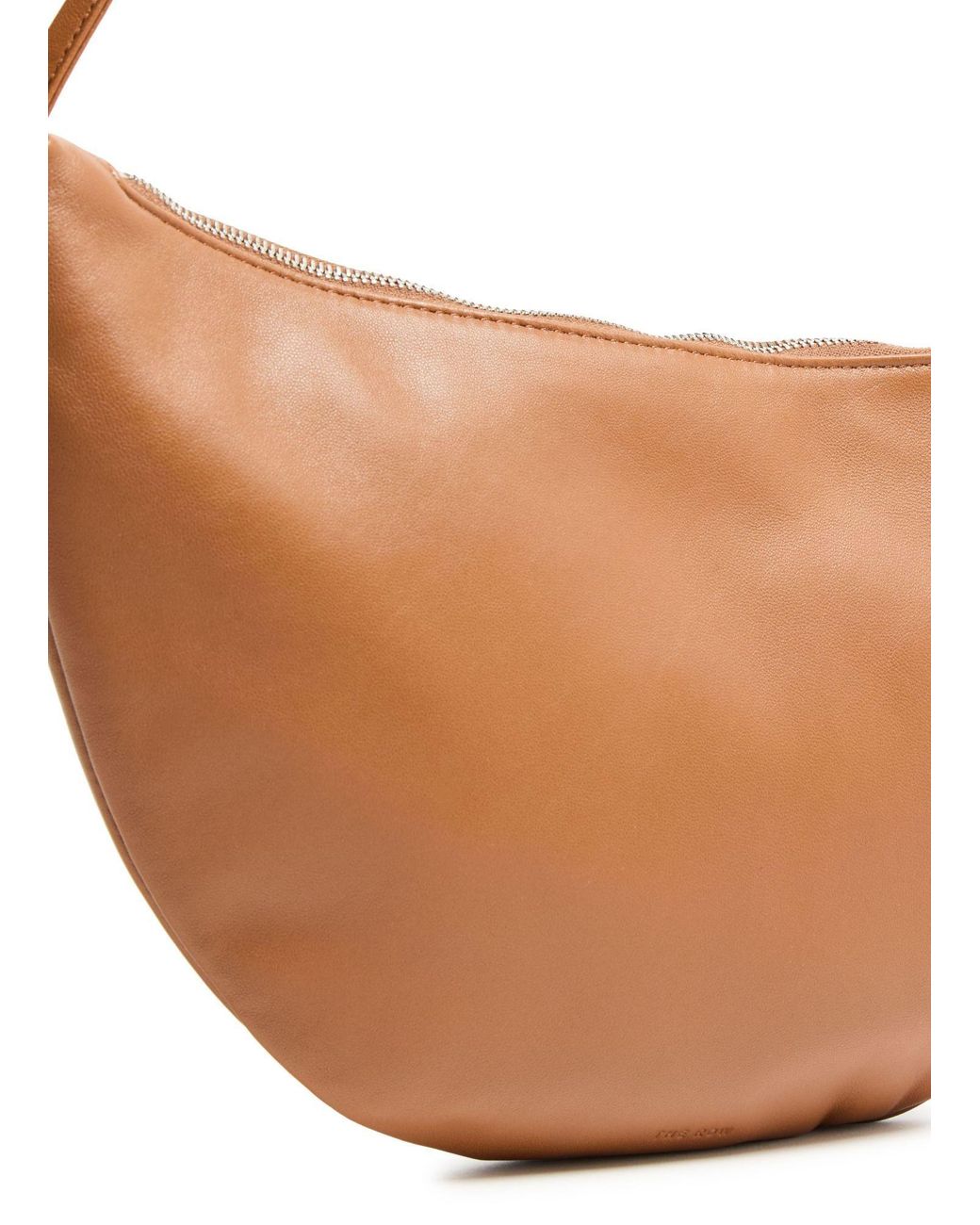 The Row White Izzy Small Shoulder Bag