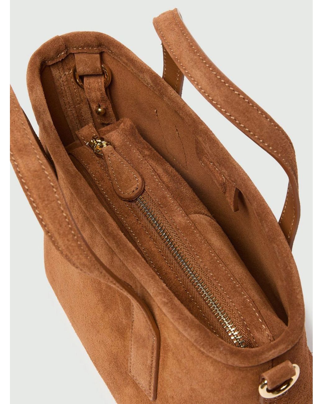 Marella Brown Suede Handbag