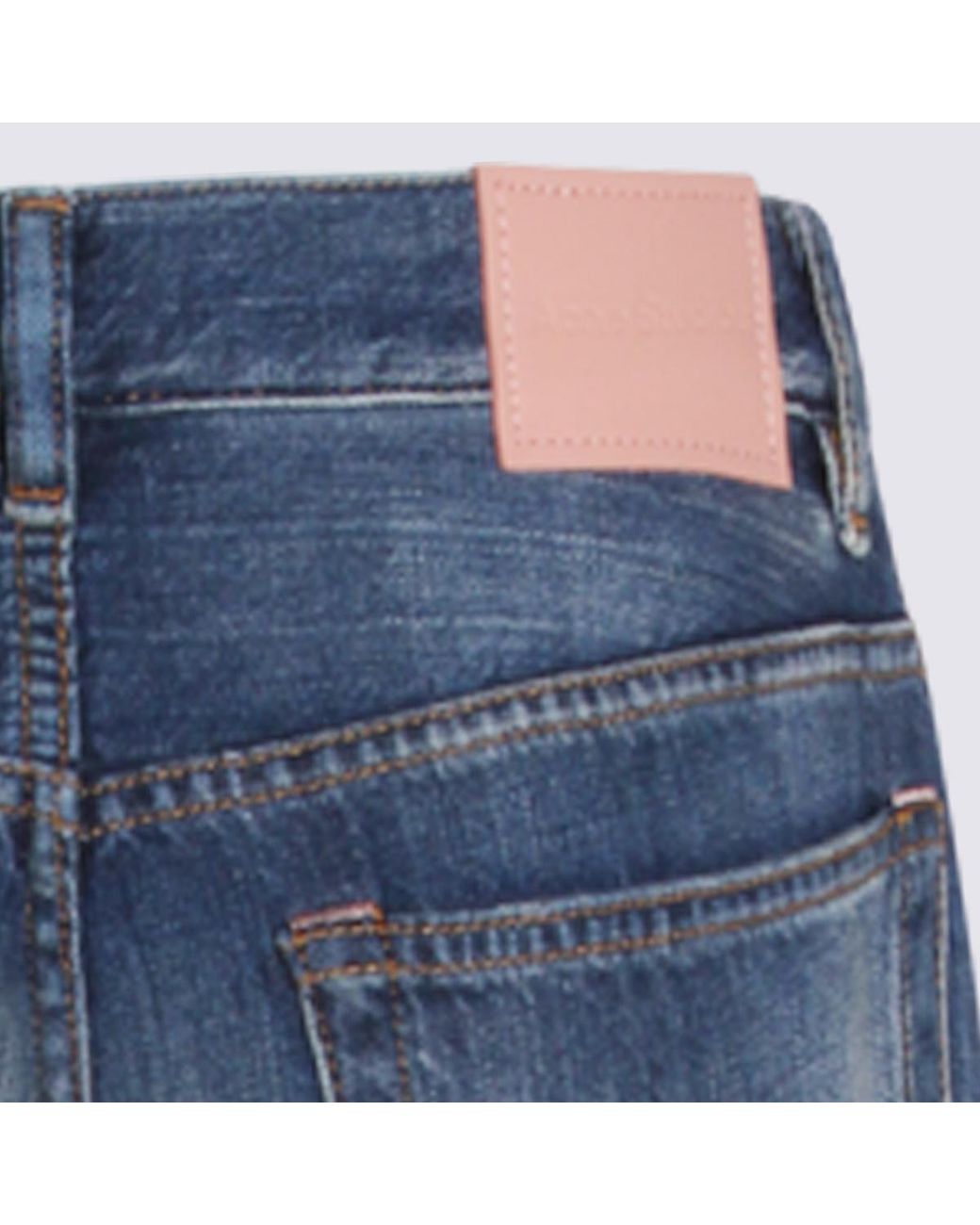 Acne Blue 2021F Regular Fit Jeans