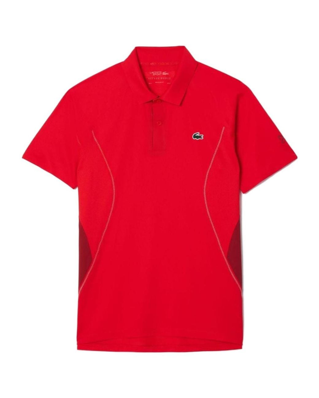 Lacoste Red Versatile Shortsleeve Top for men