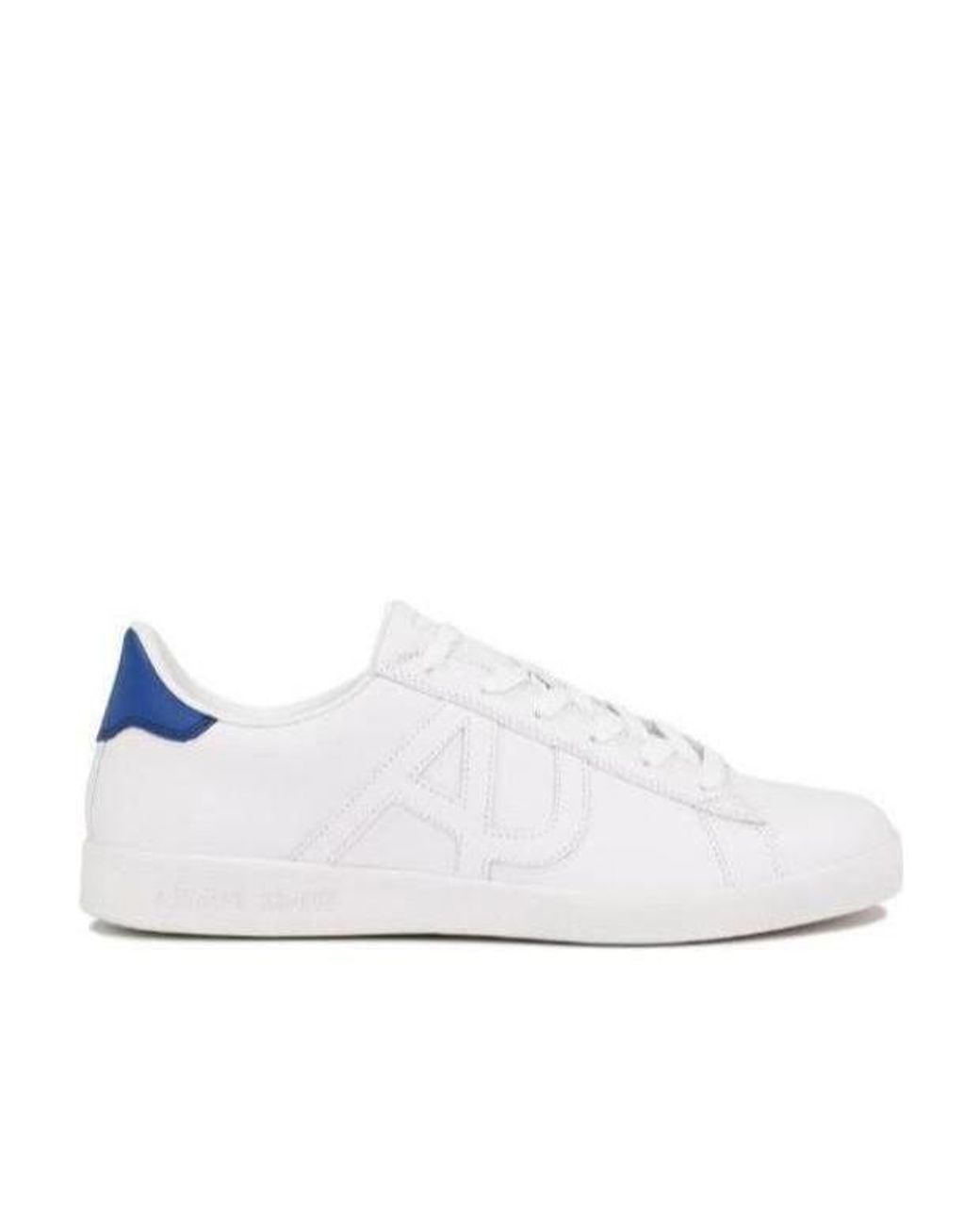 Armani Jeans White Logo Casual Sneakers for men