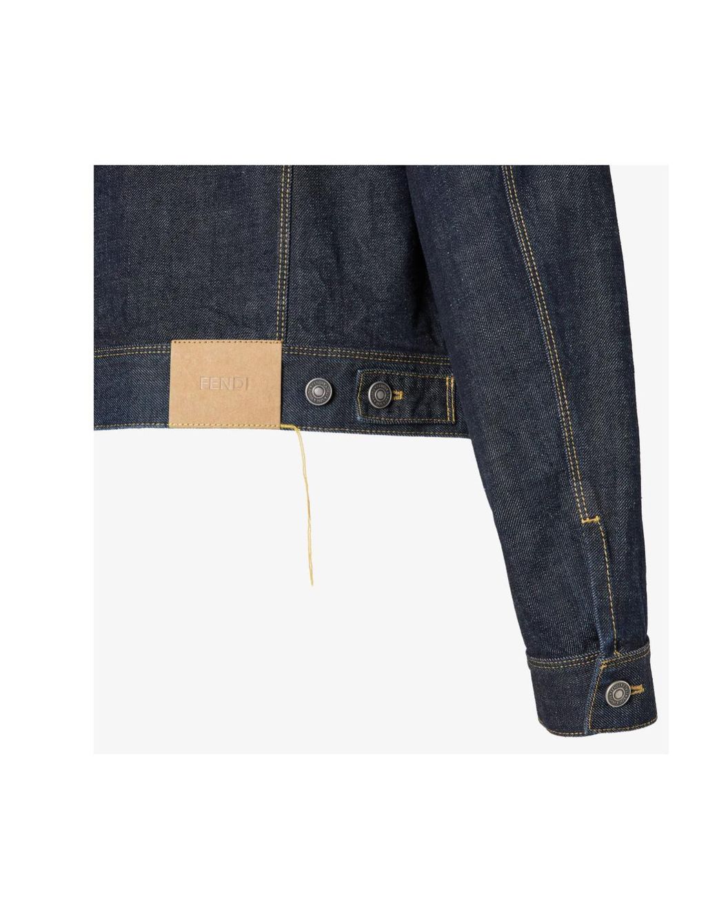 Fendi Blue Jeans Jacket for men