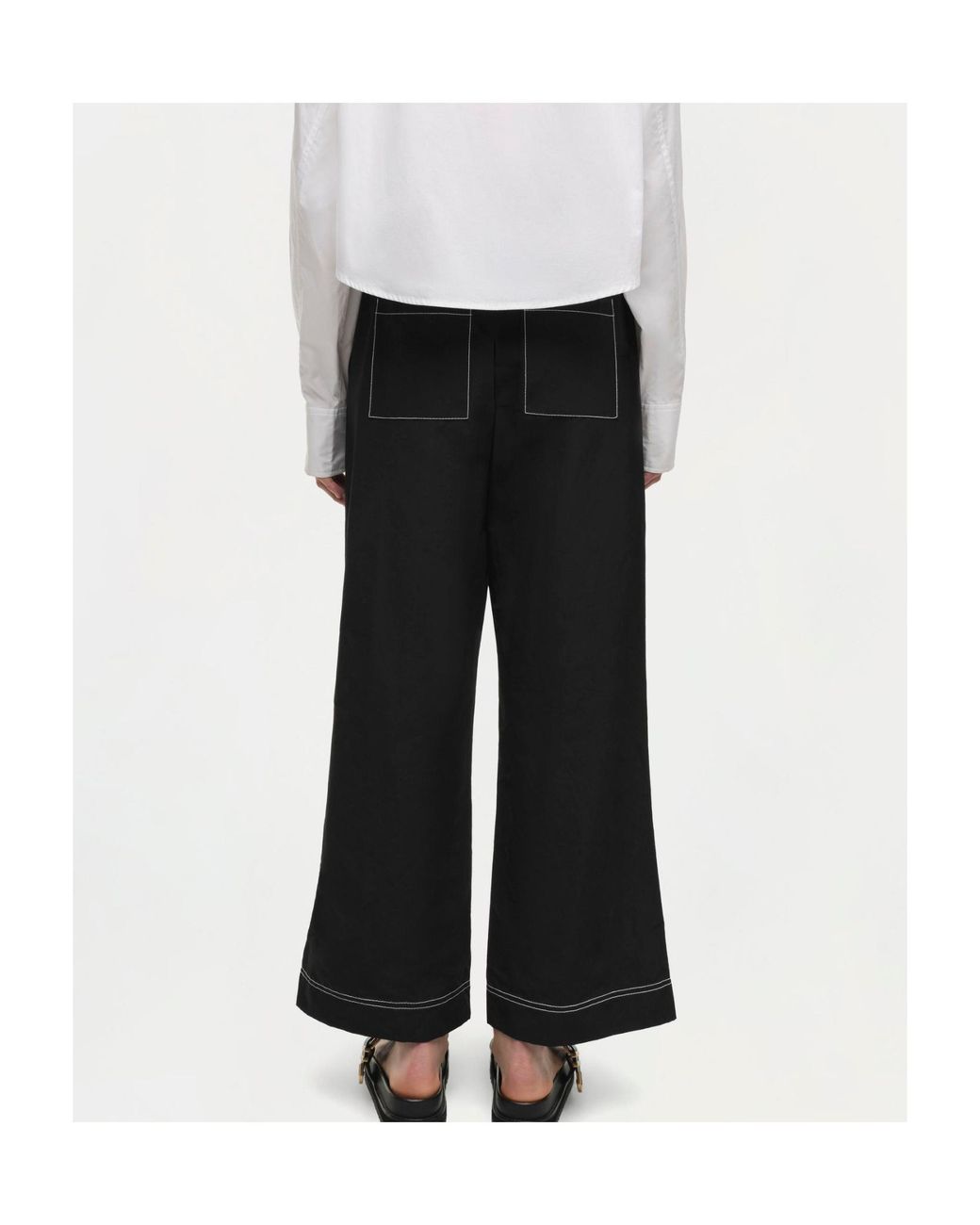 Jonathan Simkhai Black Jude Trousers