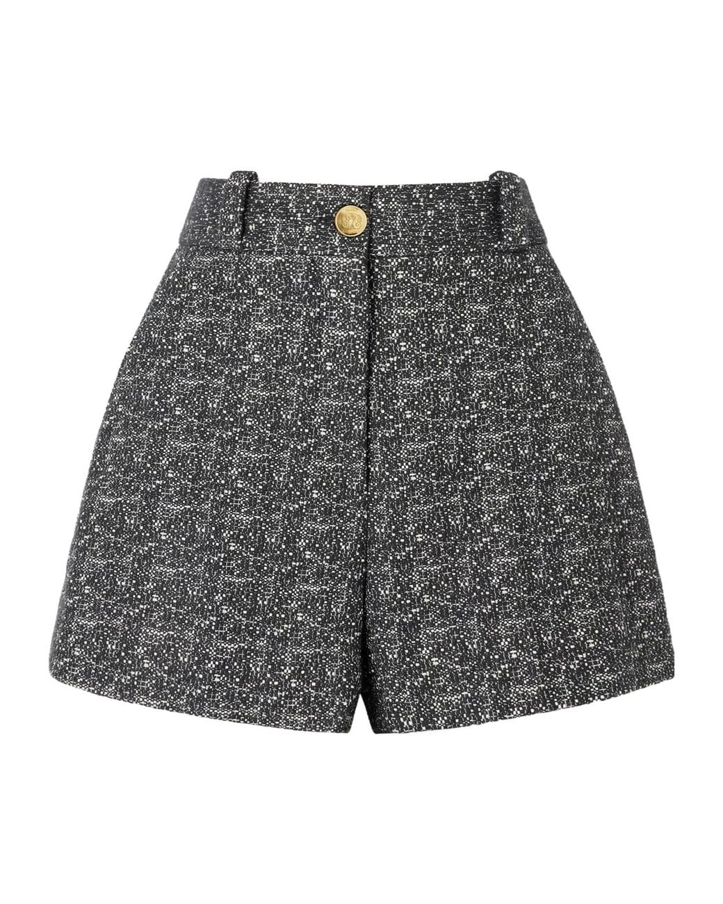 Blazé Milano Gray Antalyateke Tweed Shorts