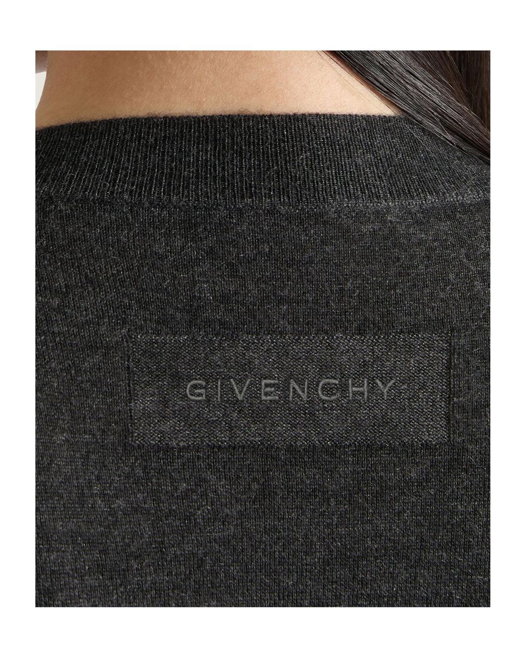 Givenchy Black Short-Sleeved Sweater