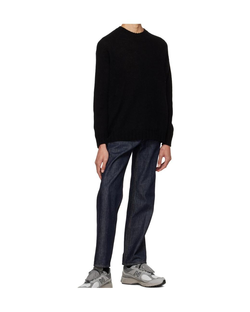 Auralee Blue オーラリー レギュラーフィット ジーンズ for men