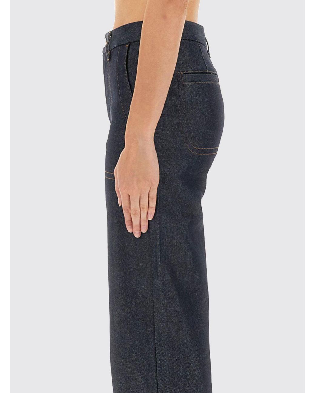 A.P.C. Blue Straight Leg Jeans
