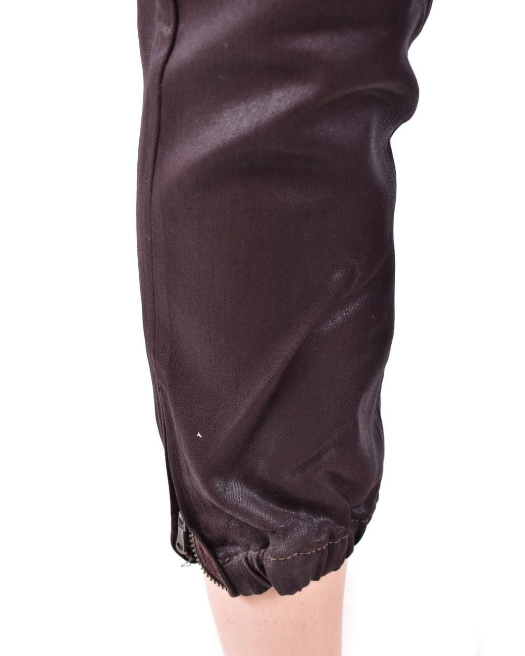 PAIGE Blue Mayslie Coated Track Trousers