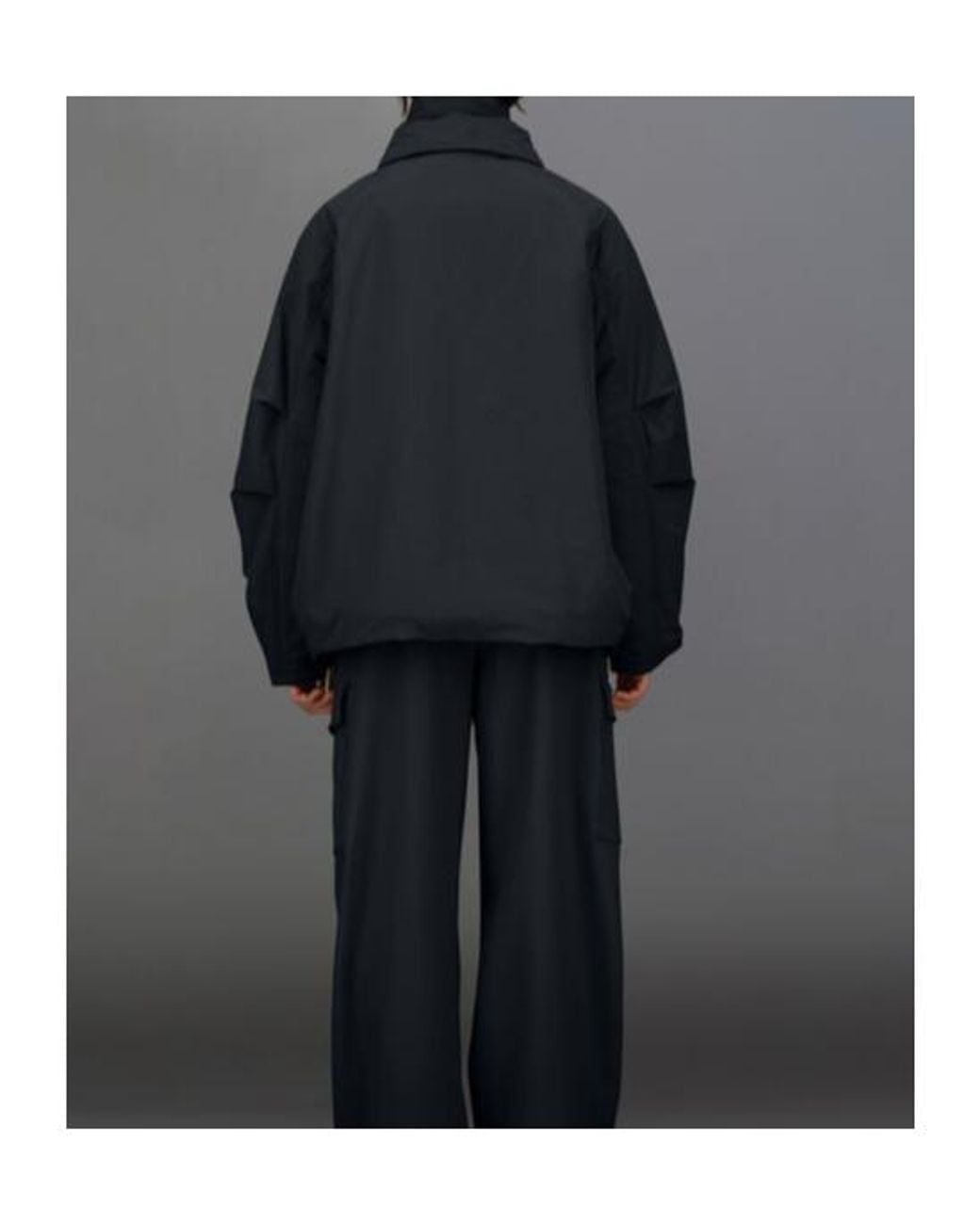 Herno Blue Laminar High-Neck Jacket