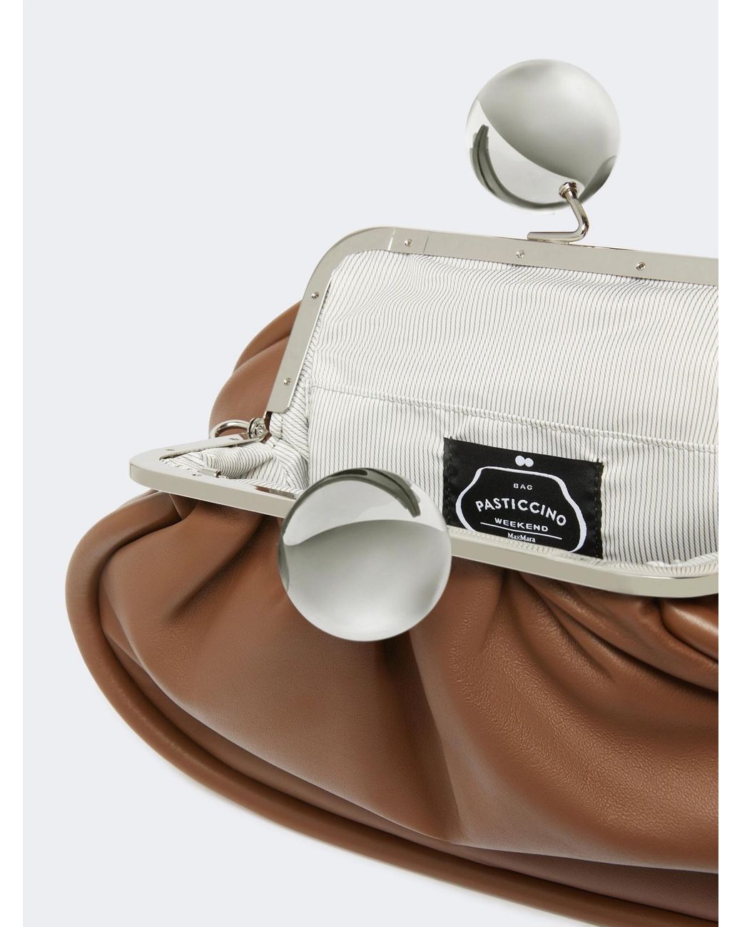 Weekend by Maxmara Brown Milvanew Medium Pasticcino Bag