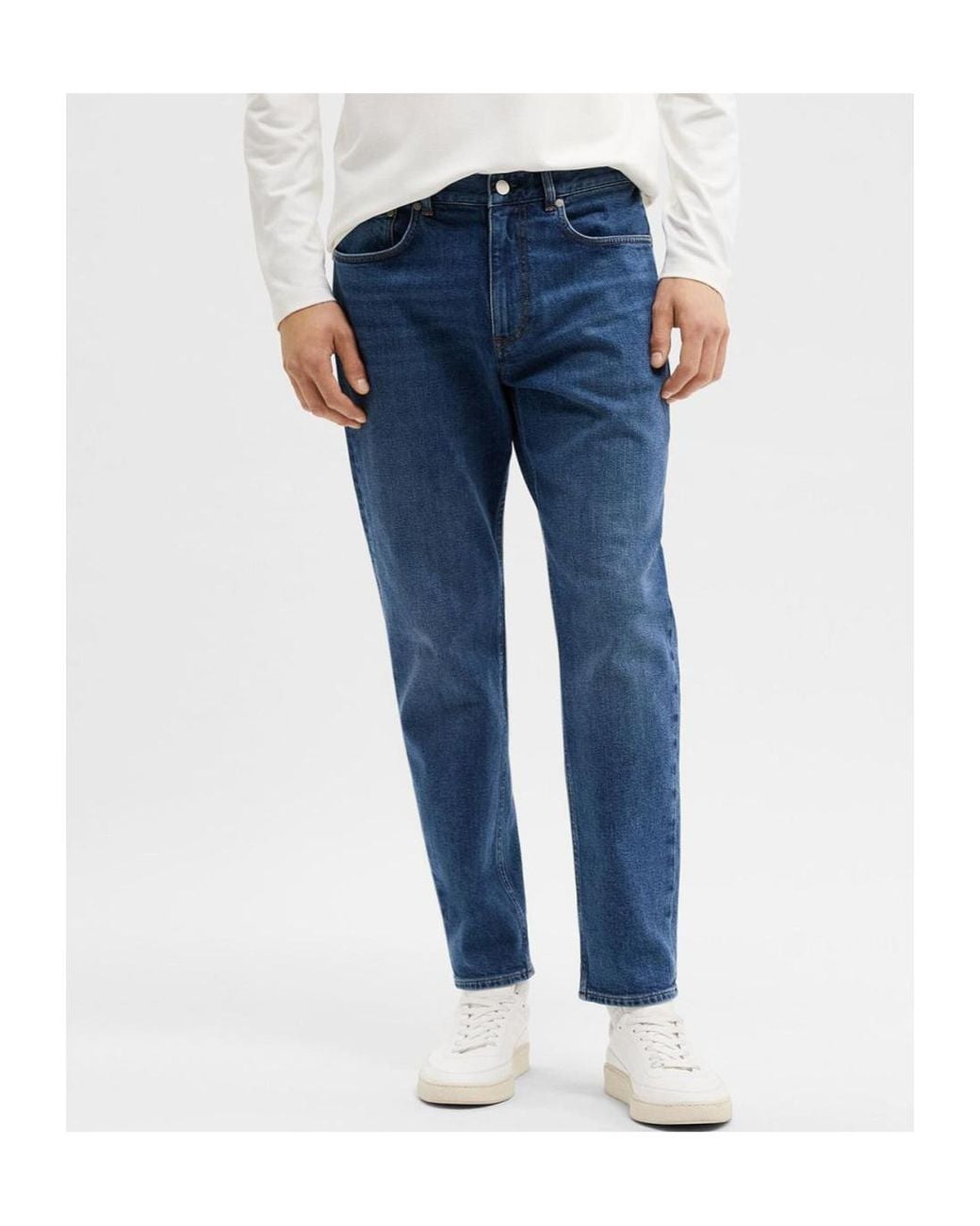 Theory Blue Borough Denim Jeans for men