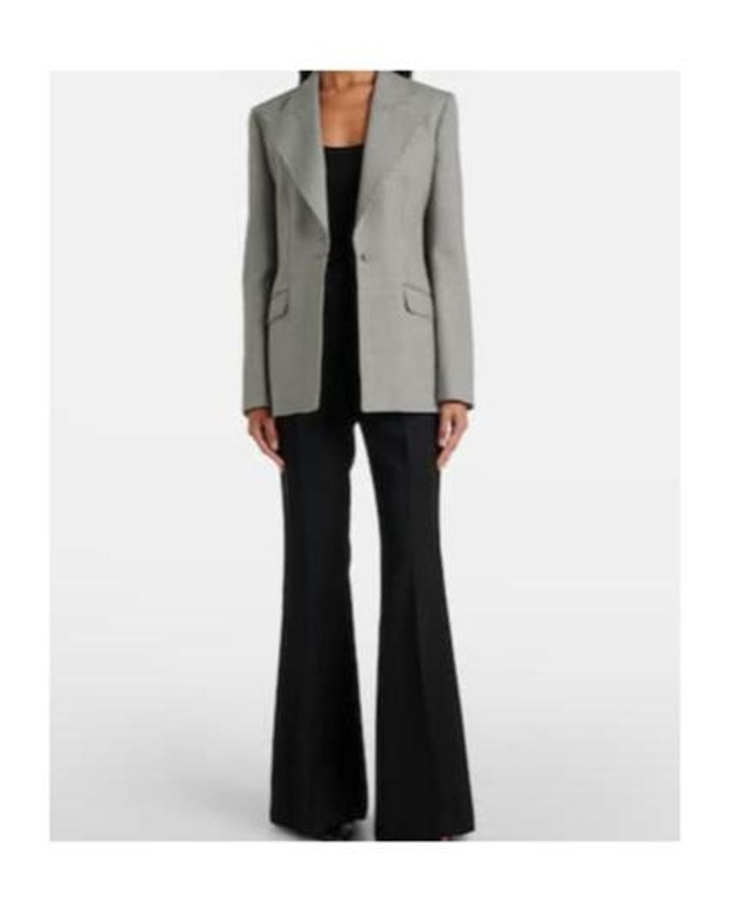 Gabriela Hearst Black Nevin Cashmere And Silk Tank Top