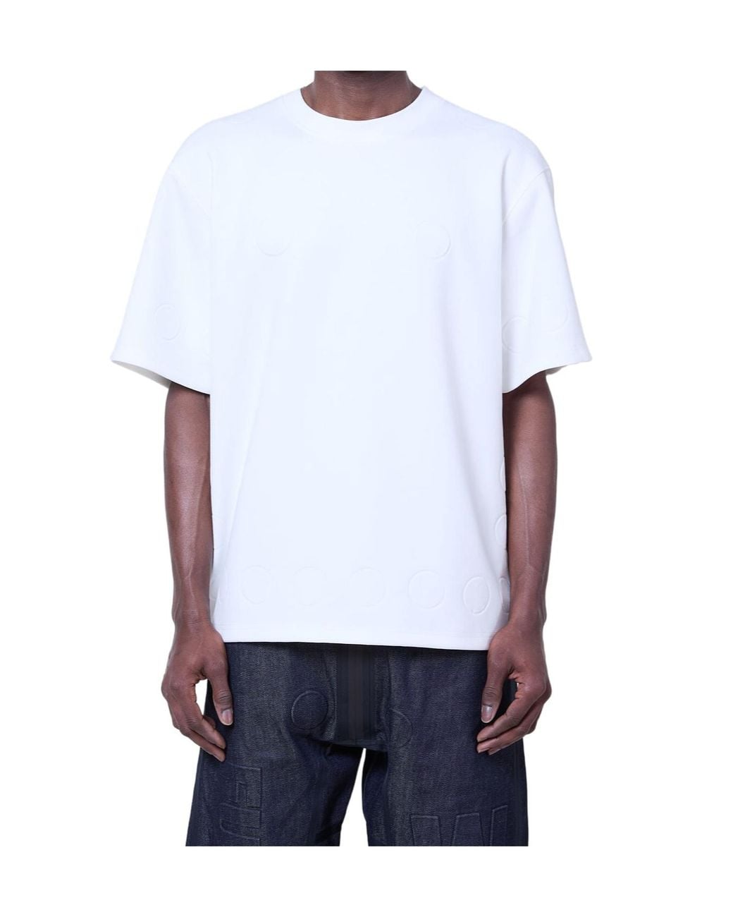 Walter Van Beirendonck White Text Graphic T-Shirt for men
